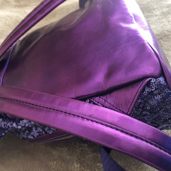 EUC Loungefly Rare Grail Disney Parks Purple Potion Mini Backpack Collectible